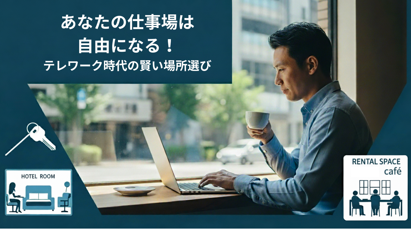 あなたの仕事場は自由になる